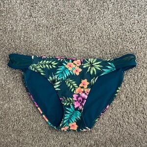 Vibrant Floral Bikini Bottom